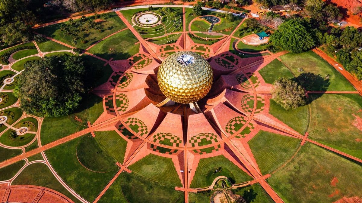 French Quarter and Auroville, Puducherry
