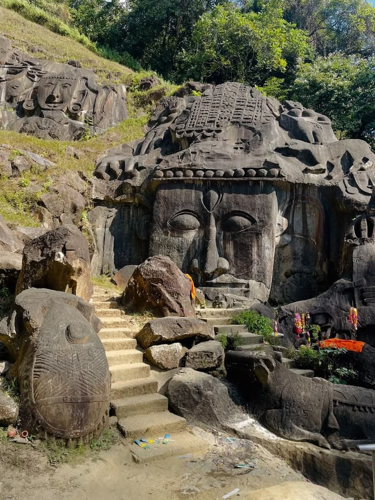 Unakoti Rock Sculptures, Tripura